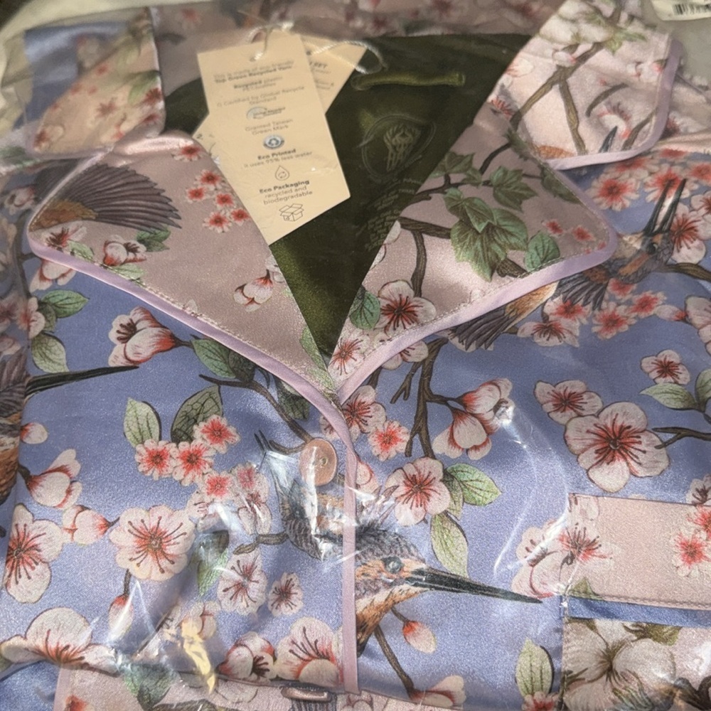 HAH X FREE PEOPLE HAHt ECO PAJAMA SET NWT sz XL - Picture 10 of 10